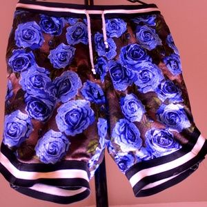 blue rose shorts